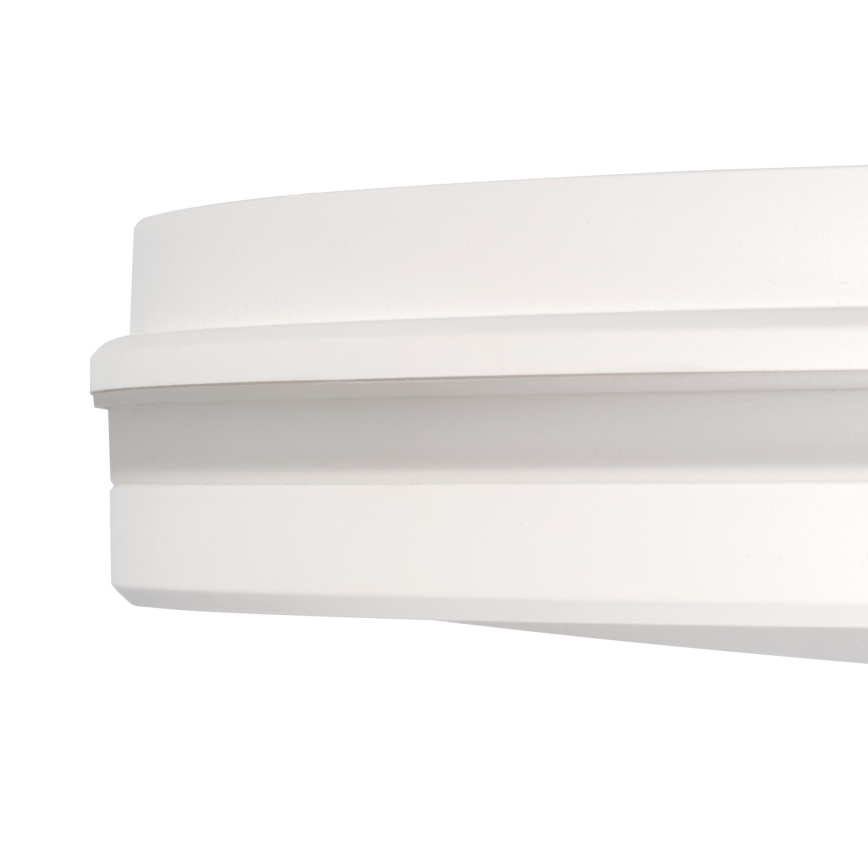 Plafón LED de exterior BENO ECO LED/30W/230V 3000/4000/6500K diá. 30 cm IP65 blanco