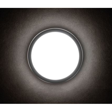 Plafón LED de exterior BENO LED/12/18W/230V 3000/3500/4000K IP65 antracita redondeado