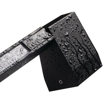 Aplique LED para exterior YALTE LED/10W/230V 4000K IP54 negro