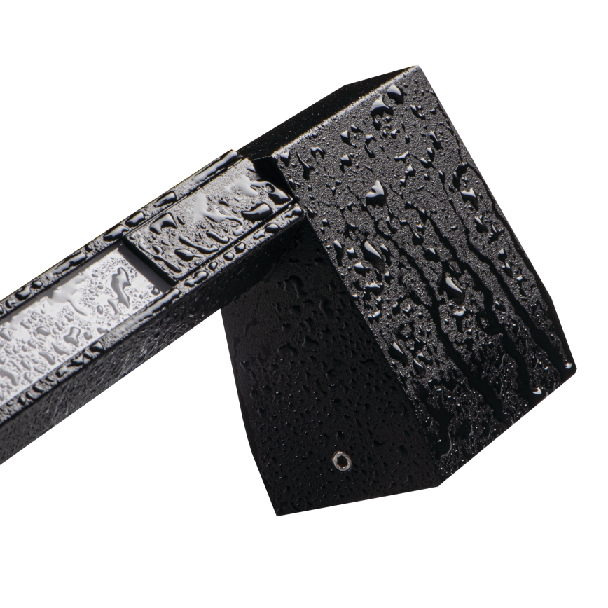 Aplique LED para exterior YALTE LED/10W/230V 3000K IP54 negro