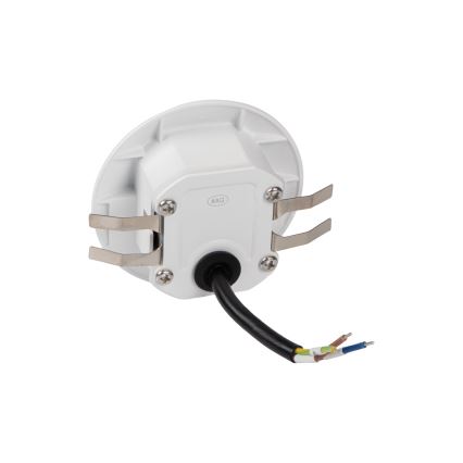 Luminaria LED para escalera con sensor de movimiento y de crepúsculo EXIN LED/2,5W/230V 3000K IP65 blanca redonda