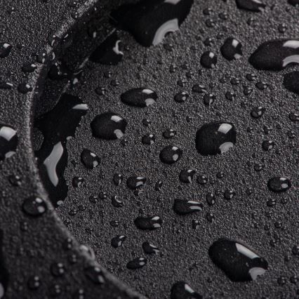 Luminaria LED para escalera EXIN LED/2,5W/230V 3000K IP65 negra, cuadrada