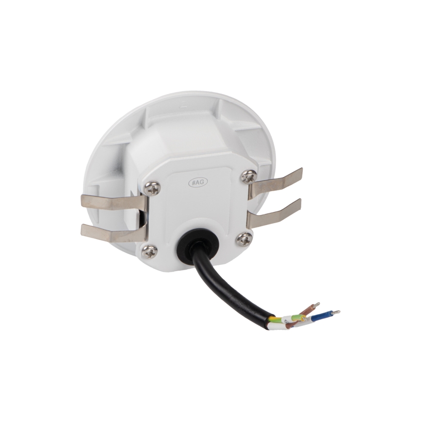 Luminaria LED para escalera con sensor de movimiento y sensor crepuscular EXIN LED/2,5W/230V 4000K IP65 blanca redonda