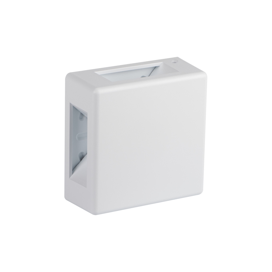 Aplique mural LED de exterior REFAZI LED/6W/230V IP54 blanco
