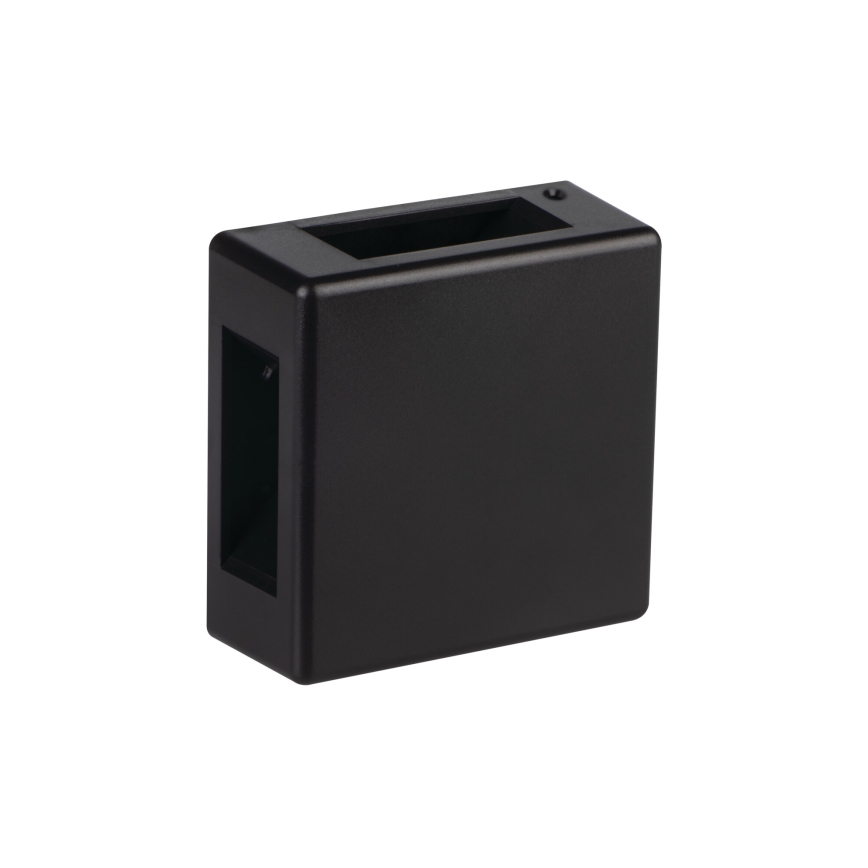 Aplique LED de pared para exterior REFAZI, 6W, 230V, IP54, negro