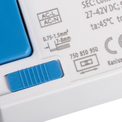 Panel empotrado LED BLINGO UAIO LED/38W/230V 3000/4000/6500K 120x30 cm CRI 90 UGR19