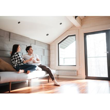 Foco empotrado LED FIZU LED/4W/230V 3000/4000/6500K negro