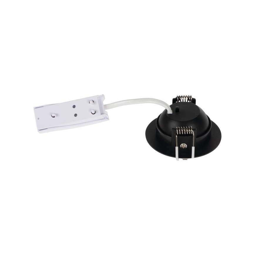 Foco empotrado LED FIZU LED/4W/230V 3000/4000/6500K negro