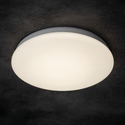 Plafón de techo LED para baño ENELO, 24W/230V, Ø 38 cm, IP44