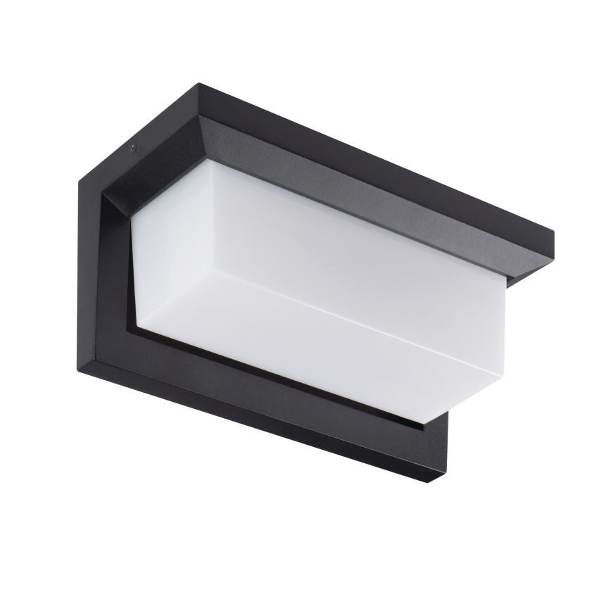 Aplique de pared exterior LED LERTO LED/12W/230V IP54 negro