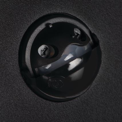 Aplique mural LED para exterior con sensores de movimiento y crepúsculo XERTO LED/20W/230V 3000/4000/6500K IP44 negro