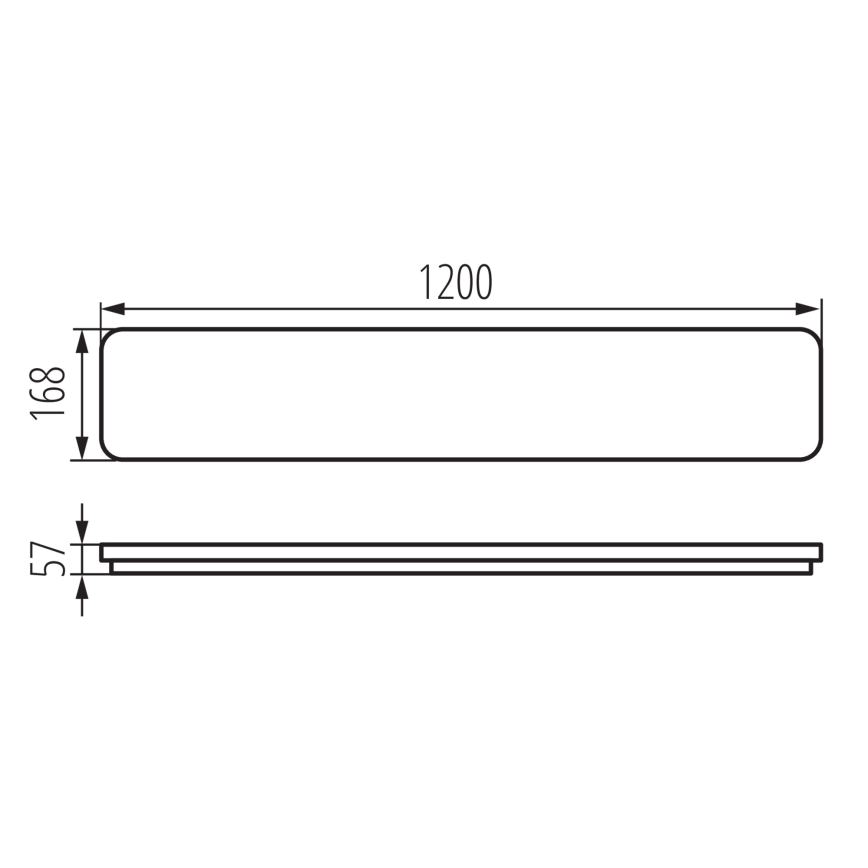 Plafón LED LINCEA LED/30/38/45W/230V 3000/4000/6500K IK08 IP40