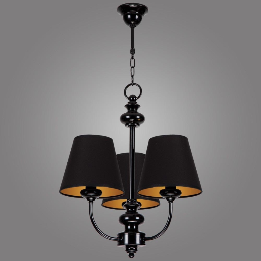 Kemar LR/3/BM - Lámpara colgante LABRADO 3xE14/60W/230V