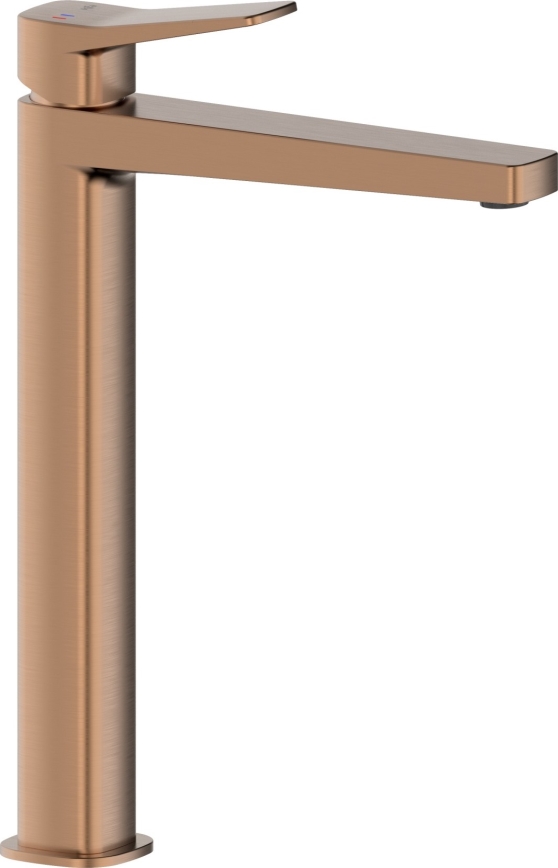 KFA Armatura 4522-712-34 - Grifo de lavabo + válvula de desagüe MALAGA 30,3 cm oro rosa