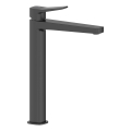 KFA Armatura 4522-712-81 - Grifo para lavabo + desagüe MALAGA 30,3 cm negro
