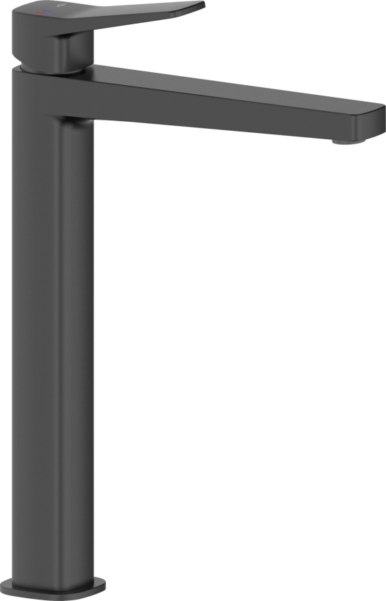 KFA Armatura 4522-712-81 - Grifo para lavabo + desagüe MALAGA 30,3 cm negro