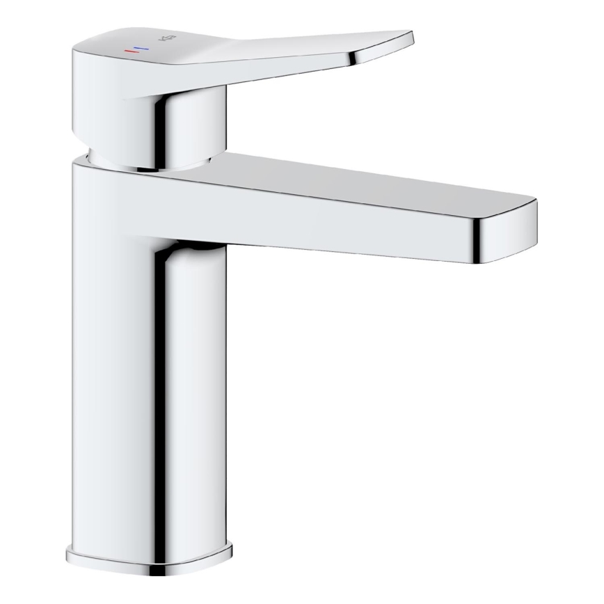 KFA Armatura 4522-825-00 - Grifo de lavabo + válvula de desagüe MALAGA 17 cm cromo brillante