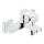 KFA Armatura 4524-010-00 - Grifo para bañera MALAGA, cromo pulido