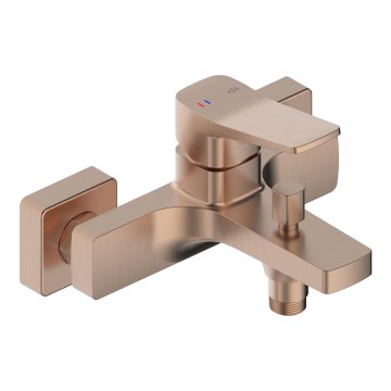 KFA Armatura 4524-010-34 - Grifo de bañera MALAGA oro rosa