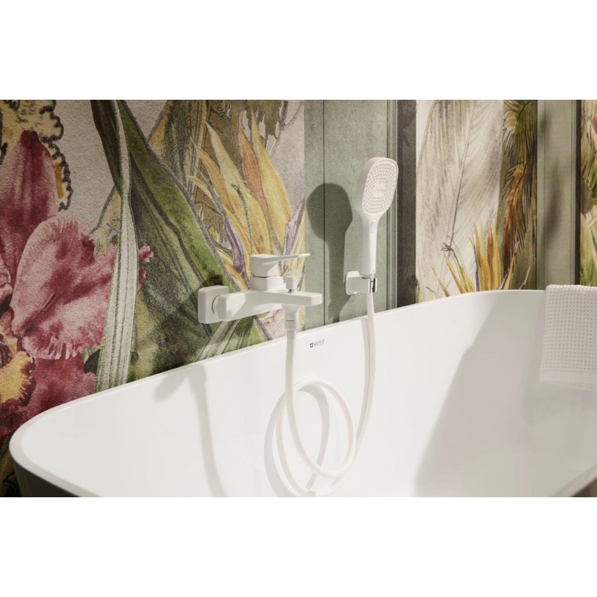 KFA Armatura 4524-010-44 - Grifo de bañera MALAGA blanco