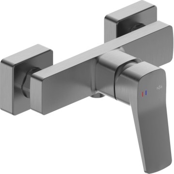 KFA Armatura 4526-010-61 - Grifo de ducha MALAGA gris metálico