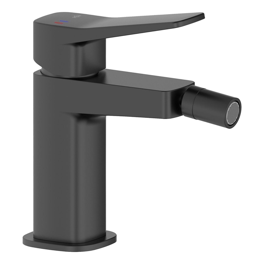 KFA Armatura 4527-015-81 - Grifo para bidé + desagüe MALAGA negro