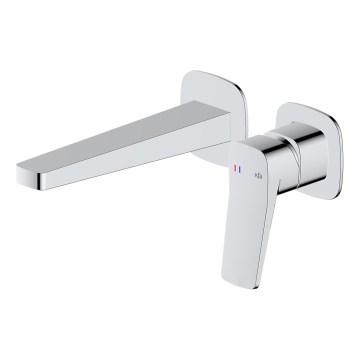 KFA Armatura 4529-810-00 - Mezclador empotrado para lavabo MALAGA, acabado cromado brillante