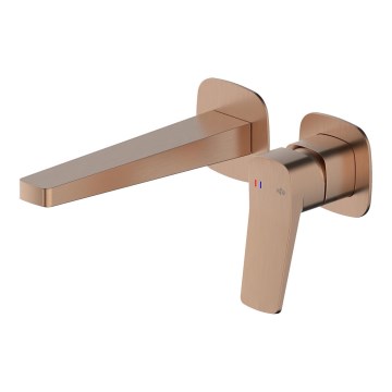 KFA Armatura 4529-810-34 - Grifo para lavabo para instalación empotrada MALAGA oro rosa