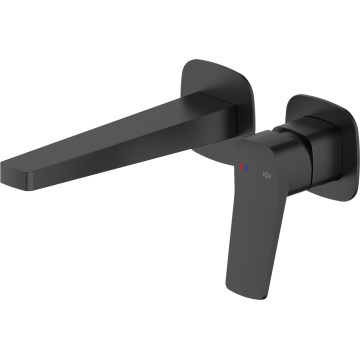 KFA Armatura 4529-810-81 - Grifo de lavabo para instalación empotrada MALAGA negro