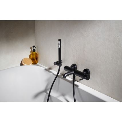 KFA Armatura 5034-520-81 - Juegos de grifería para bañera MOZA mate negro