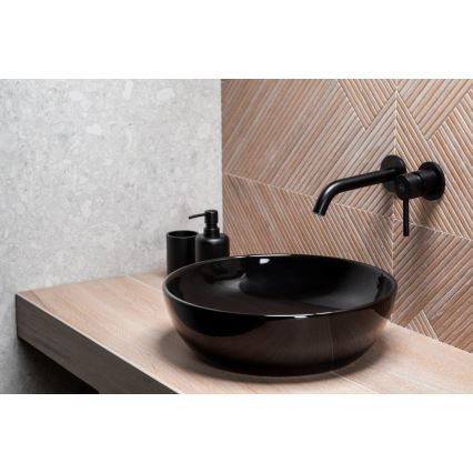 KFA Armatura 5039-810-81 - Grifo de lavabo para instalación empotrada MOZA mate negro