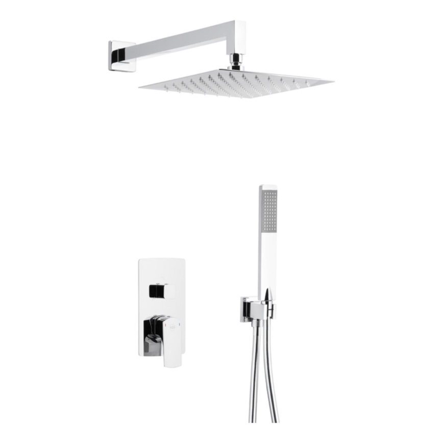 KFA Armatura 5539-511-00 - Grifería de ducha con grifo empotrado MOKAIT cromo brillante
