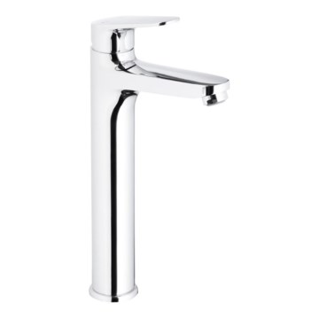 KFA Armatura 5552-712-00 - Grifo para lavabo + desagüe con rebosadero OTAVA 30,2 cm cromo brillante