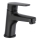 KFA Armatura 5552-815-81 - Grifo para lavabo + desagüe con rebosadero OTAVA 15 cm negro mate