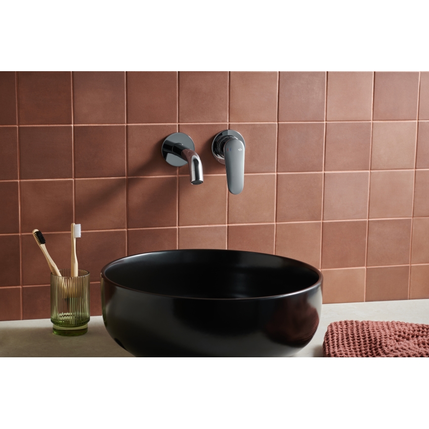 KFA Armatura 5559-810-00 - Grifo para lavabo para instalación empotrada OTAVA cromo brillante