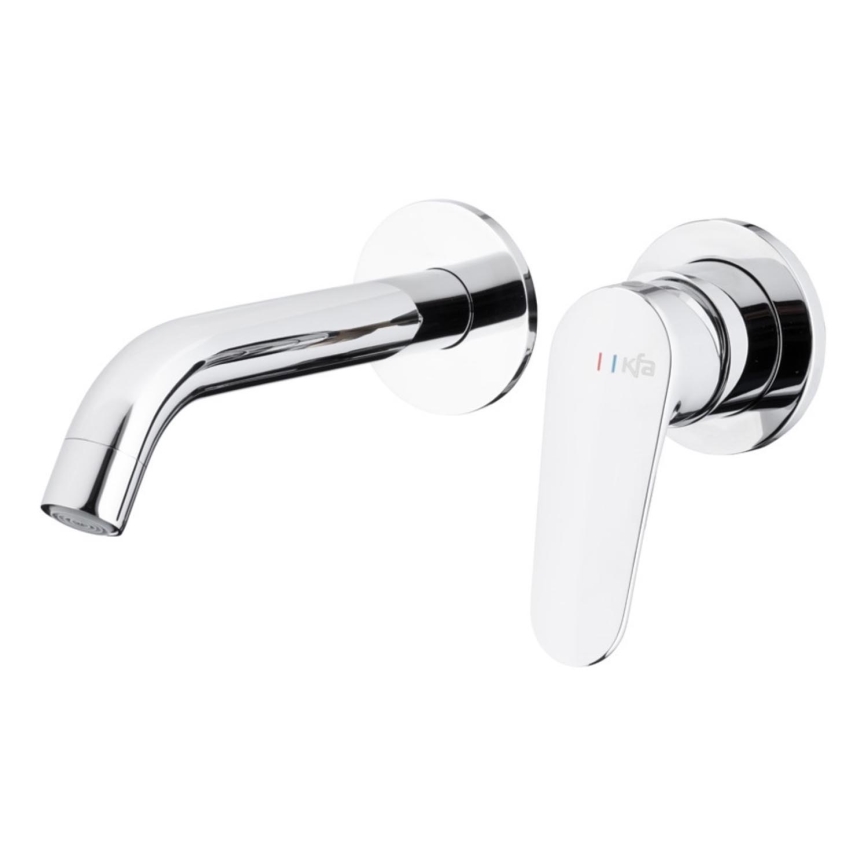 KFA Armatura 5559-810-00 - Grifo para lavabo para instalación empotrada OTAVA cromo brillante