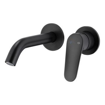 KFA Armatura 5559-810-81 - Grifo para lavabo para instalación empotrada OTAVA negro mate