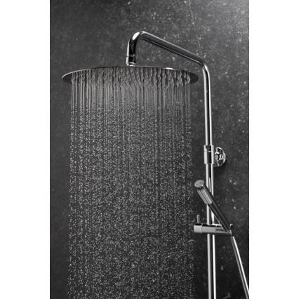 KFA Armatura 5736-920-00 - Conjunto de ducha con grifo termostático MOZA cromo brillante