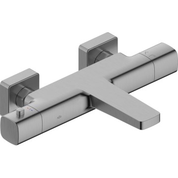KFA Armatura 5754-010-61 - Grifo termostático para bañera MALAGA gris metalizado
