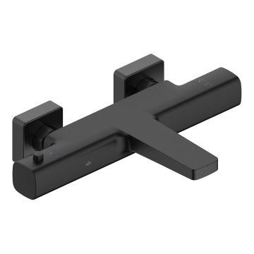 KFA Armatura 5754-010-81 - Grifo termostático de bañera MALAGA negro