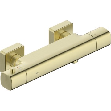 KFA Armatura 5756-010-31 - Mezclador termostático de ducha MALAGA, oro cepillado