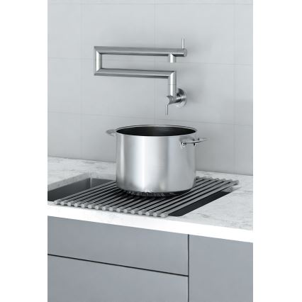KFA Armatura 6623-030-22 - Grifo de cocina con brazo articulado DUERO POT FILLER, acero inoxidable