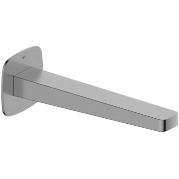 KFA Armatura 836-007-61 - Caño de salida para instalación empotrada MALAGA gris metálico