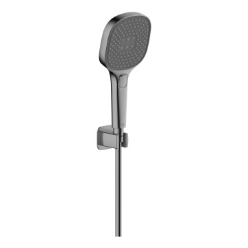 KFA Armatura 841-255-61 - Conjunto de ducha MALAGA gris metálico