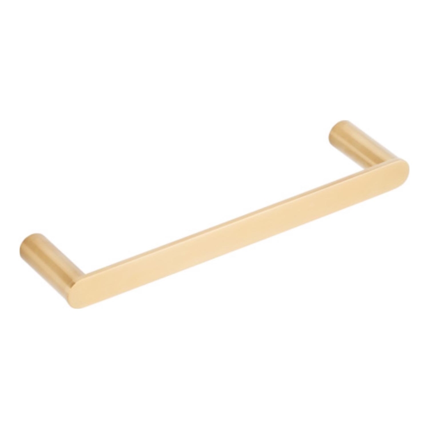 KFA Armatura 864-025-31 - Toallero de pared 24 cm acero inoxidable/oro cepillado