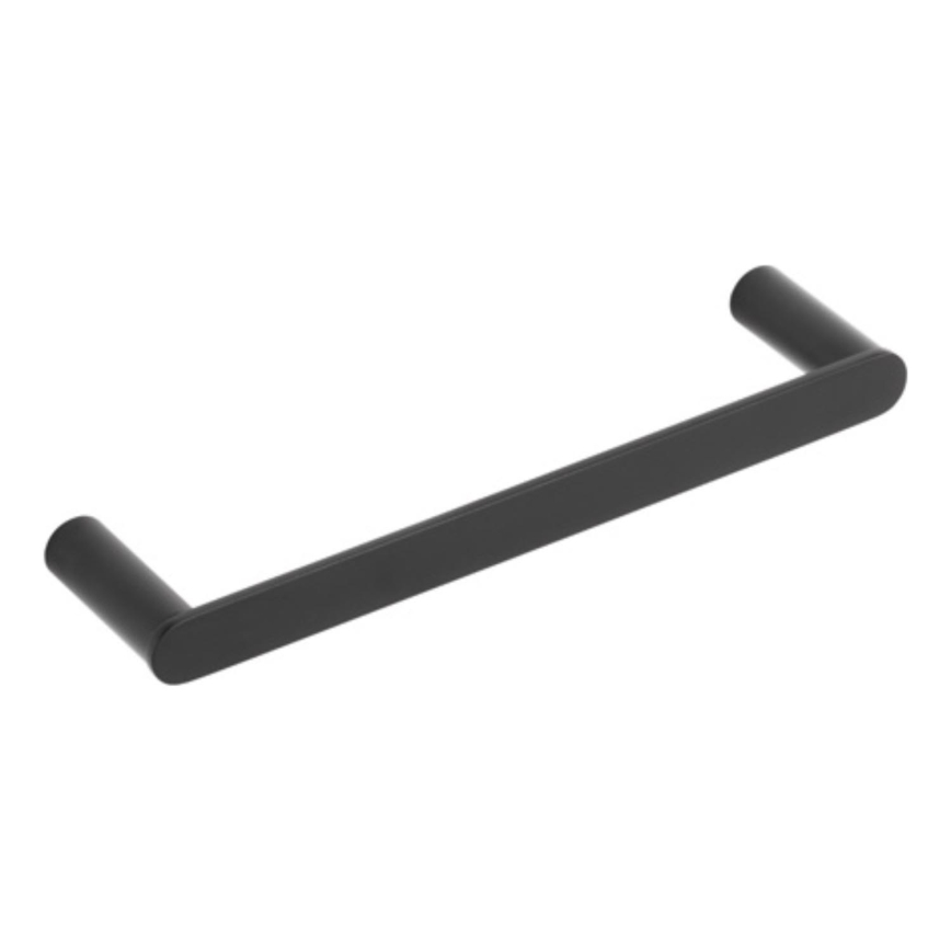 KFA Armatura 864-025-81 - Toallero de pared 24 cm acero inoxidable/mate negro