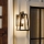 Kichler - Aplique de exterior DELISON 1xE27/60W/230V IP44