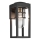 Kichler - Aplique de exterior HONE 1xE27/60W/230V IP44 negro
