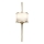 Kichler - Aplique LED de baño MONA 2xG9/3W/230V IP44 dorado