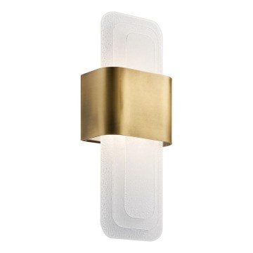Kichler - Aplique LED SERENE LED/16W/230V latón